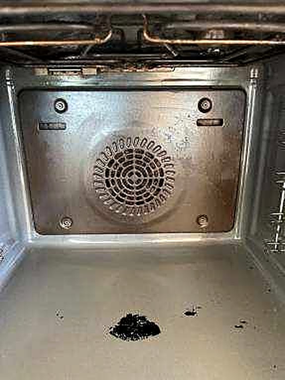 Oven after