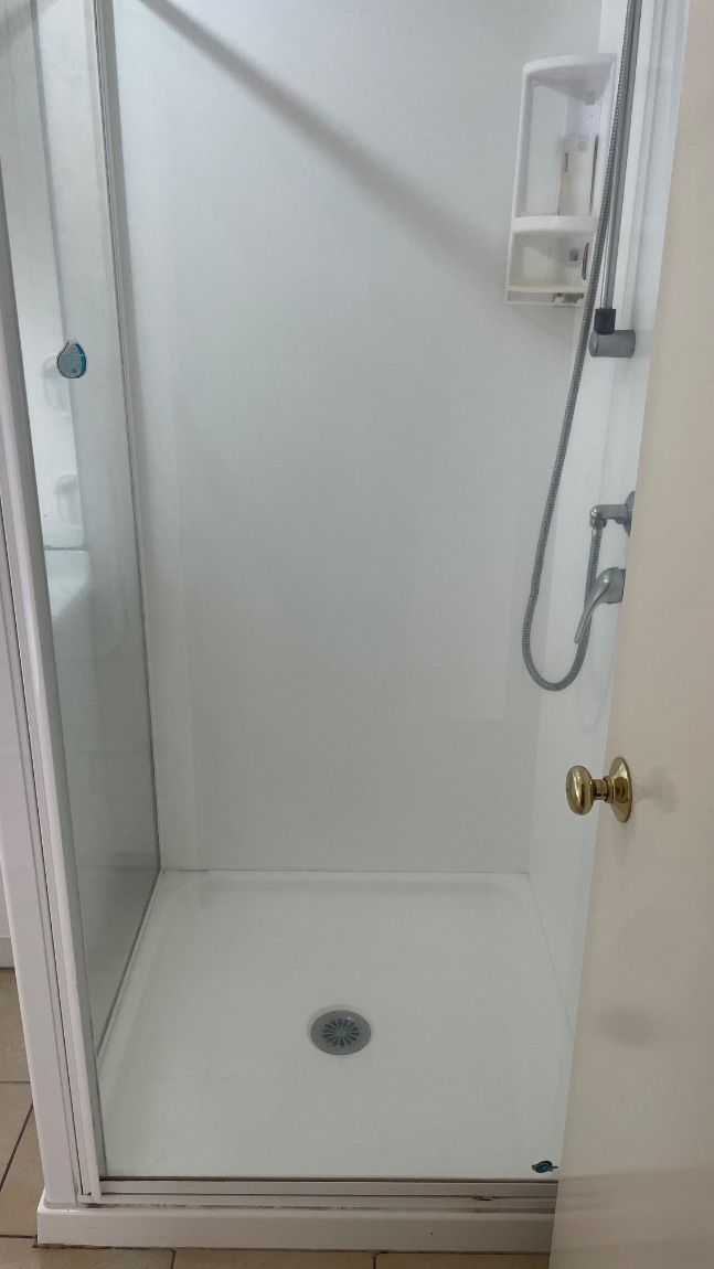 Shower after
