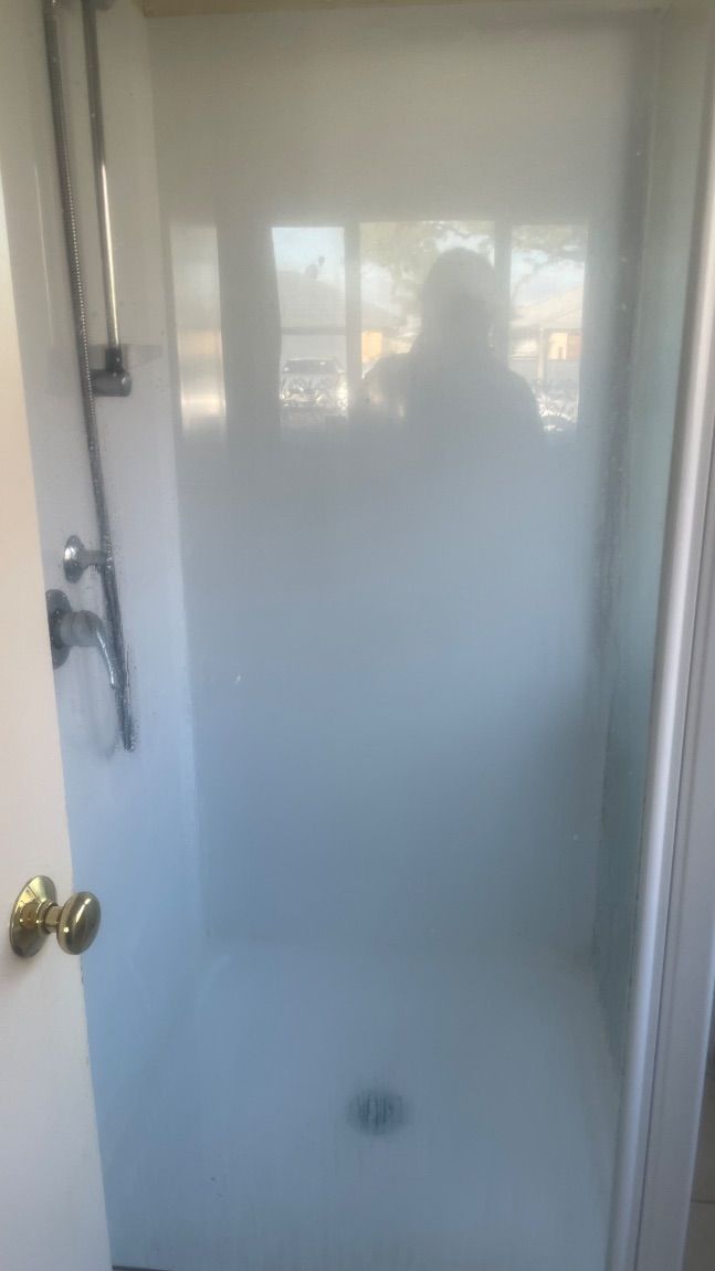 Shower before