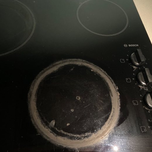 Cooktop before