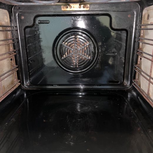 Oven after
